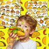 100 PCS Taco Bout Love Birthday Party Decorations Favors Supplies Temporary Tattoos Decor Mexican Fiesta Taco Twosday Tuesday Stickers For Boys Girls Gift School Prizes Rewards