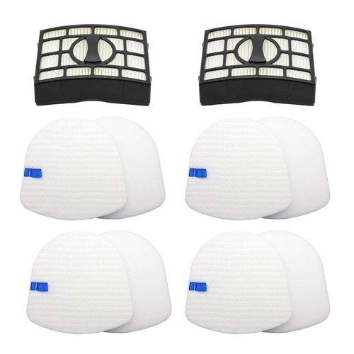 Colorfullife Replacement Filters for Shark Rotator Navigator Zero-M Lift-Away Speed Upright Vacuum ZU560, ZU560C, ZU561, ZU562, ZU572, Part XFFK560, XHEPA560, 2 HEPA Filter and 4 Foam & Felt Filters