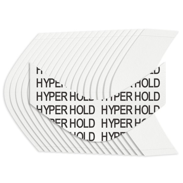 Hyper Hold No Shine Wig Tape Strips | 36 Pieces | A Curve Contour | Hypoallergenic Medical Grade | Double Sided Bonding Adhesive for Wig and Toupee Hair Systems - Sunshine Tape Products