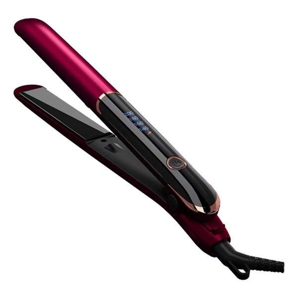 EMBRACESUN 1 Inch Anti Static Flat Iron with Floating Ceramic Plates and Digital Controls Hair Straightener