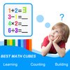 Math Manipulatives Number Blocks Toys For Kids 300 Cubes, Educational Counting Toys Classroom Learning Supplies, Preschool Plastic Counting Blocks for Kindergarten Homeschool Learning, Kids Ages 3+