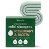 Kitsch Rosemary & Biotin Volumizing Natural Shampoo Bar | Strengthening & Thickening Shampoo for All Hair Types, Made in USA, Vegan, Paraben Sulfate & Cruelty Free Soap