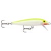 Rapala Original Floater 07 Fishing lure, 2.75-Inch, Silver Fluorescent Chartreuse