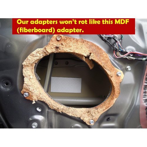 6x9" Rear Deck Speaker Adapter Spacer Rings Fits 2012-2016 Camry & 2014-2016 Corolla- SAK054_69-1 Pair