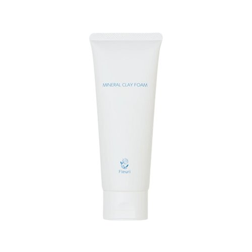 Fleuri - Mineral Clay Foam - Gentle Face Cleanser, Face Wash, Daily Facial Cleanser for Sensitive...