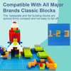 ekuzi Building Bricks Compatible with Lego Classic - 300 Pieces Basic Bulk Building Blocks in Random Color - Mixed Shape