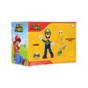Super Mario Luigi and Koopa Troopa 4-Inch Action Figure 2-pack with 1-Up & Gold Coin Accessories, Action Figures Come with Up To 13 Points of Articulation