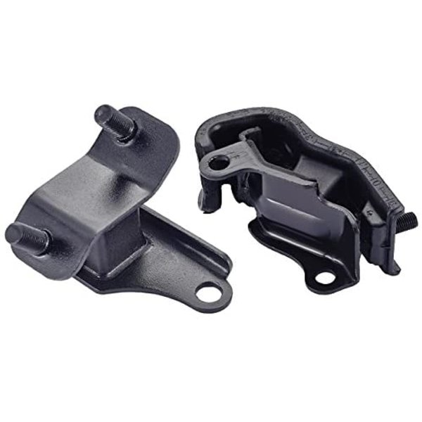 ENA Front and Rear Transmission Mount Set of 2 Compatible with Acura Honda Odyssey1999-2004 3.5L, Accord 1998-2002 3 .0L, TL 1999 2000 2001 2002 2003 3.2L Replacement for A6582 8898 A6579 8986