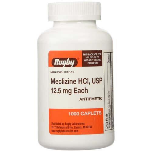 MECLIZINE TABS 12.5 MG OTC*Rug Size: 1000