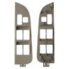 Osompar Driver Master Power Door Window Switch Bezel Trim (Tan) Compatible with 1998-2002 Toyota Corolla