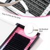 Eyelash Extensions 0.03/0.05/0.07/0.10/0.15/0.20 C CC D DD Curl 7-15mm Individual Lashes Premium Classic Lash Soft Matte Dark Professional Eyelashes Extension(0.15-DD-MIX)