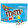 M&M'S Minis Milk Chocolate Easter Candy, Sharing Size 9.4 oz Bag