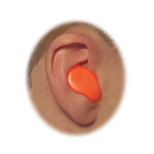 Mack'S Kids Silicone 6pr Size 6pair Mack'S Pillow Soft Silicone Earplugs Kids Size Orange 6pair