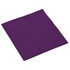 Durable 2-Ply Plain Luncheon Napkins Eco Party Tableware, Plum, Paper, 6" x 6", Pack of 50