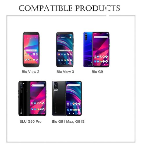 LIAUBN USB C Phone Charger for Blu M8l, M10l Tab, Blu View 3 View 2, Blu G50 G50 Plus G51S G60 G70 G71 V70 G71+ G80 G90 Pro G91 G91S G91 Max F91,BLU VIVO X6 XI Plus Phone Charging Cable Cord (5FT)