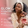 BOLDEN GLOW Hydrating Mask | Deep Moisturizing Facial Mask for Dry Skin | Gently Hydrating Hyaluronic Acid Moisturizer | Non-Comedogenic | 3.4 Fl Oz