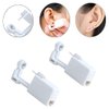 2 Pack Ear Piercing Gun Earring Disposable Ear Stud Gun Sterile No Pain Ear Piercing Gun (Gold)