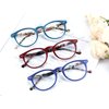 MDee Reading Glasses 3 Pack Women Classics Round Blue Light Blocking Readers Glasses Ladies Spring Hinges 1.75