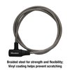 Master Lock 8154DPF Cable, Keyed Bike Lock, 6 Ft, Gray