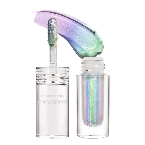 CHARMACY Chameleon Liquid Eyeshadow, Intense Color Shifting, Highly Pigment Multichrome Eyeshadow Liquid Makeup, Long Lasting, Shimmer, Easy To Wear Metallic Eye Makeup, 1.6g (#06)
