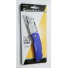 New Folding Loook Back Utility Knife Box Cutter for quick cuts through cardboard, paper cord