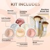 EVERYDAY KIT (LIGHT) Full Size Mineral Makeup Set Matte Foundation Bare Face Sheer Powder Cover