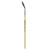 Bdellium Tools Professional Makeup Brush - Special FX Series 128 Bent Liner - With Soft Synthetic Fibers, For Painting Beneath Forehead (Bamboo, 1pc)