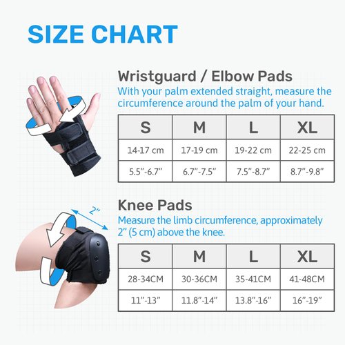 Elos Wrist Guards for Skating Adult, Kids Wrist Guards, Roller Skating Pads Adult Women, Skateboard Gloves Men - Comfy Adjustable Rollerblades & Skating Protective Gear Adult (Wrist Guards, Medium)