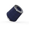 K&N Universal Clamp-On Air Intake Filter: High Performance Premium, Washable, Replacement Filter: Flange Diameter: 4 In, Filter Height: 5.5 In, Flange Length: 1.125 In, Shape: Round Tapered, RG-1001BL