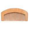 2Pcs Brown Natural Peach Wood Fine Tooth Hair Comb Anti-Static Hair Care Wooden Comb Handmade Gift Comb for Women and Men Massage Detangling Tools Care Accessories Hair Combs