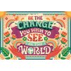 Goliath Risa Rodil: Be The Change in The World 1000-Piece Puzzle with Poster - Completed Size 26.75 x 18.26 Inches - Ages 12 and Up