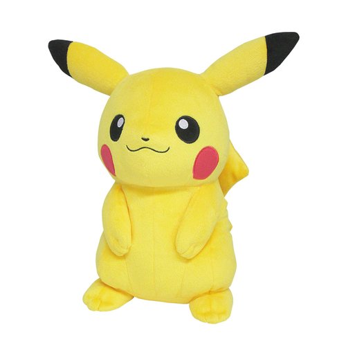 Sanei Pokemon All Star Collection PP16 Pikachu Stuffed Plush, 13"/Medium