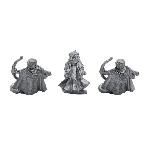 IRON WIND METALS 3 Piece 3-Stage Halfling Thief Set - 100% Lead-Free Pewter - Classic Fantasy Miniatures for 28mm Table Top Games - Made in USA - RAL Partha Miniatures