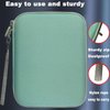 Card Case Compatible for Yoto Card Case Holder 80 Pockets Card Folder Card Binder with Zipper fit 2.3 * 3.4 inch Mini Audiobook Cards (Green)