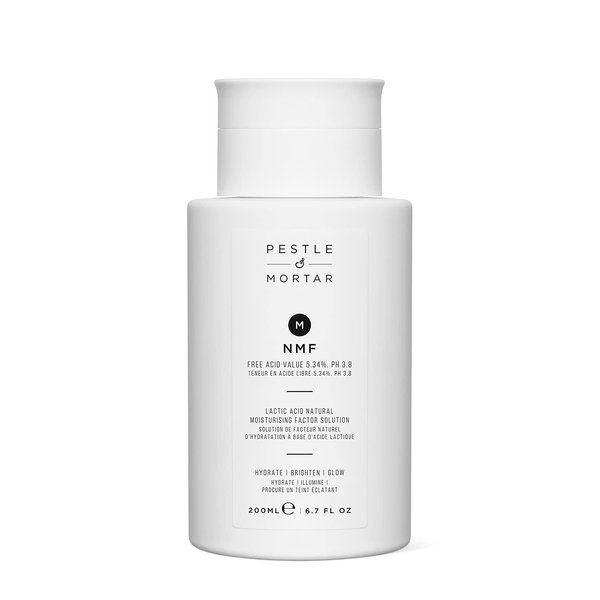 Pestle & Mortar NMF 5.34% Lactic Acid Facial Toner, Pore Minimizing & Hydrating Face Exfoliant, Alcohol Free & Cruelty-Free (6.8 fl oz)