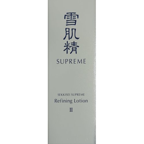 SEKKISEI Supreme Refining Lotion II, Deeply Moisturizing Facial Lotion, 13.4 Ounce