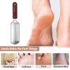 Makartt Foot File, Colossal Foot Scrubber Metal Foot Spa Pedicure Tools Callus Remover for Feet Dead Skin Care Foot Scraper Professional Rasp Callus Shaver Removal Foot Rasp