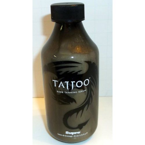 1 , Bottle, of, HOT, Dark Tanning, Serum, Tattoo, Tanning Lotion, for Serious, Darkness, over Your Skin, No Sunscreens, for, Use In, Tanning Beds, or, Outdoors, about, 2.75oz, 81ml. each Bottle,