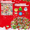 Dilycery 118 Pcs Christmas Party Favors for Kids, Goodie Bag Stuffers, Pop Fidget Toys, Treasure Box Toys, Classroom Prizes, Goody Bags, Christmas Stocking Stuffers for Kids