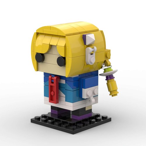 BeeEtMoc Gile MOC Building Blocks, Blocks Building Sets Toys,Figures Building Bricks for Kids and Adults (152yellow)