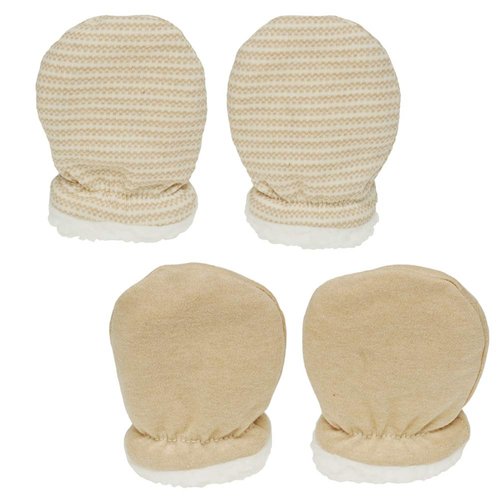 Paladoo baby winter mittens 0-6 Months(2 Pairs)