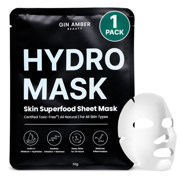 Gin Amber Beauty - Individual Superfood Sheet Mask (23g)