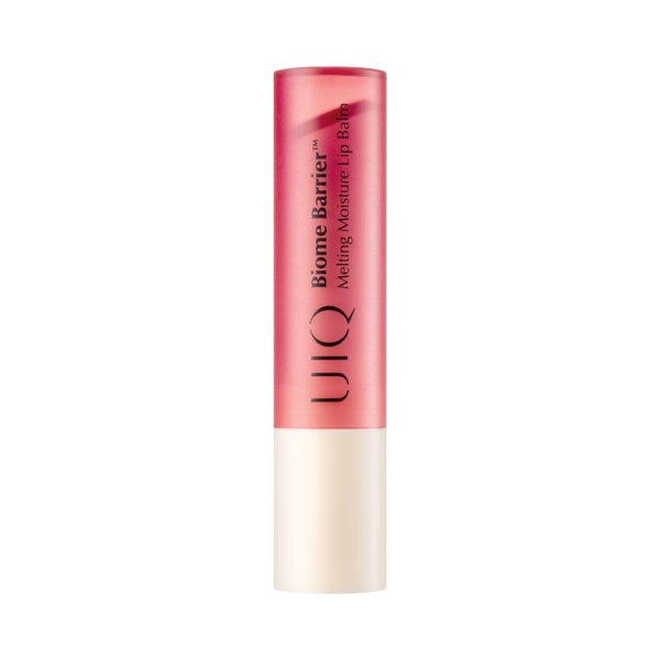 UIQ Biome Barrier™ Melting Moisture Lip Balm[Rosy] 0.11 oz., Korean Skincare, Nourishing Tinted Lip Balm for Dry and Flaky Lips