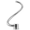 Lawenme 6 QT Dough Hook for KitchenAid Mixer, Stainless Steel Spiral Dough Hook Attachment for KitchenAid 5.5-6 Quart Bowl-Lift Stand Mixers, Fits Models KV25G0X, KP26M1X, Pro 600 Series