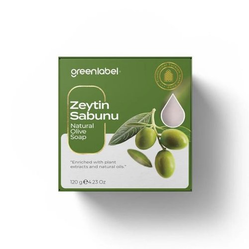 GreenLabel Olive Oil Soap Natural Hair And Skin Nourishing 120 gr
