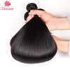 Beauhair 7A Brazilian Straight Hair 3 Bundles with Lace Closure (8 10 12+12 Free Part closure) Virgin Human Hair Weave 100% Unprocessed Human Natural Black Straight Remy Hair Extensions