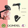 Dompel Black Satin Diffuser Cap | Enhance Hair Drying, Reduce Frizz | Model 393