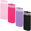 Toddler Soccer Socks Girls Soccer Socks Kids Soccer Socks Youth Soccer Socks Girls Purple Softball Socks for Girls Youth