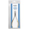 ForPro Gold Cuticle Nipper ¼ Jaw, Stainless Steel Precision Blades, for Trimming Cuticles & Hangnails
