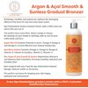 Spa Destinations Argan & Açaí Smooth & Sunless Gradual Bronzing Lotion 16 Ounce